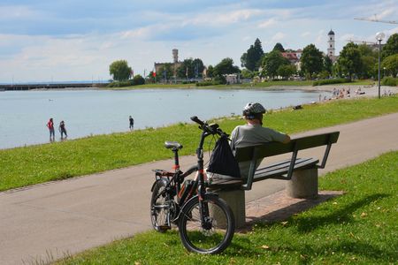 La véloroute du lac de Constance - Langenargen