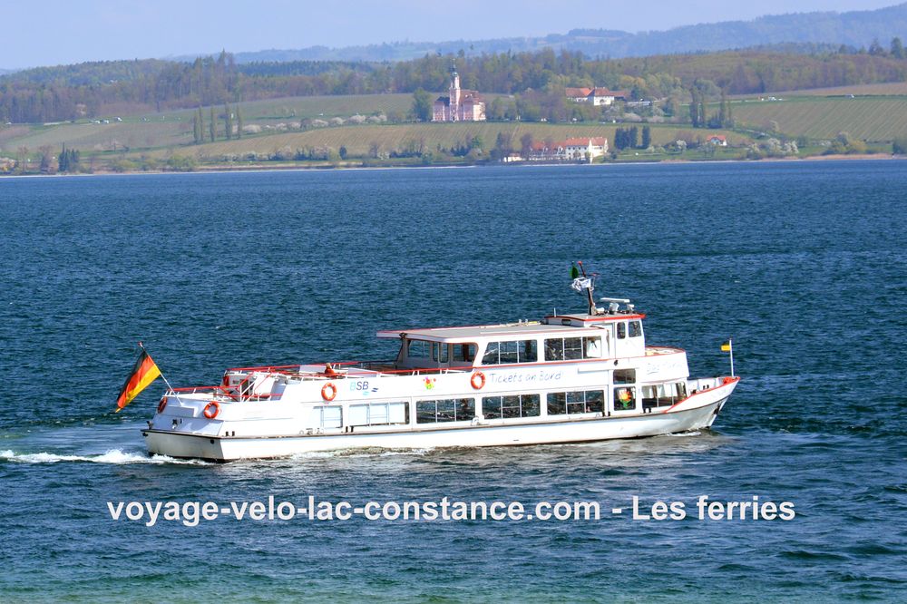 Les ferries sur le lac de Constance - MS Uhldingen
