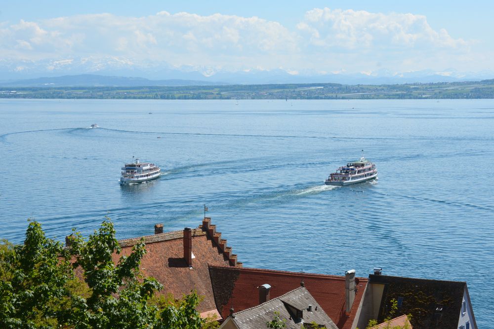Navigation sur le lac de Constance